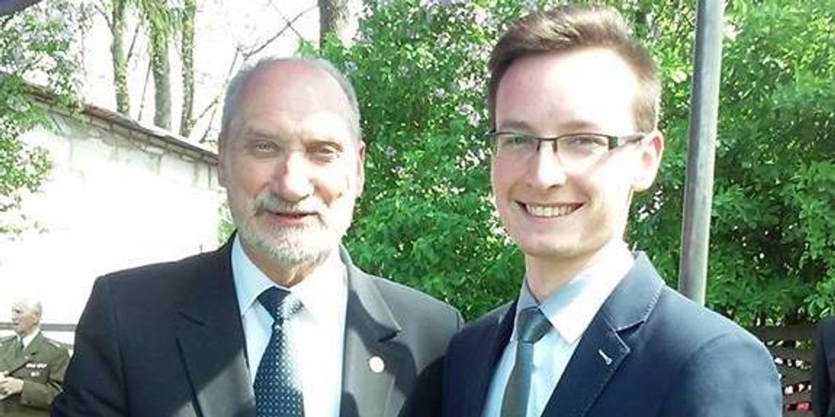 Antoni Macierewicz i Kamil Gniatkowski