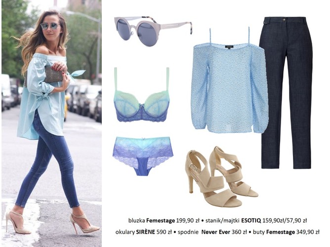 STYLIZACJE w błękicie