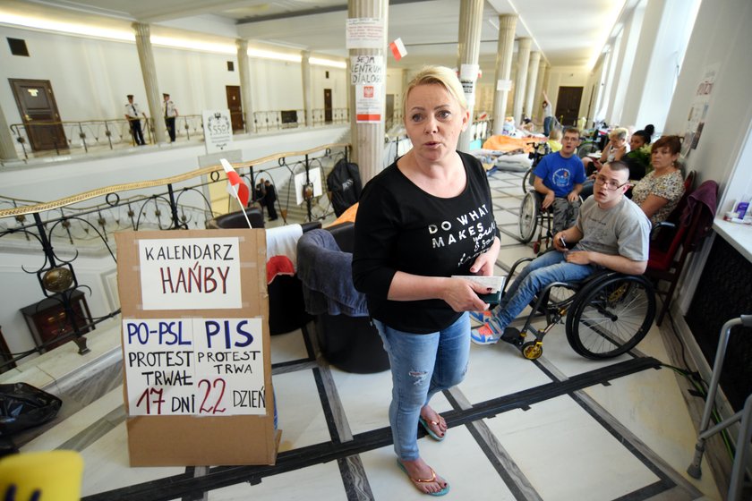 Borys Budka o proteście osób niepełnosprawnych w Sejmie