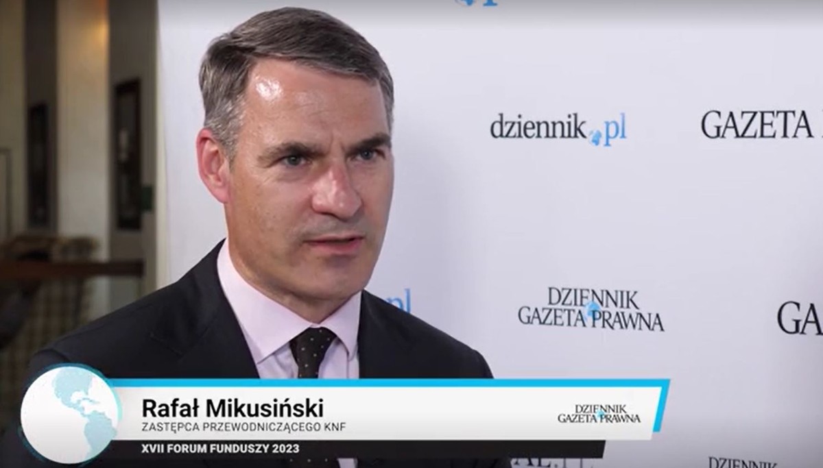 Rafał Mikusiński, zastępca przewodniczącego Komisji Nadzoru Finansowego