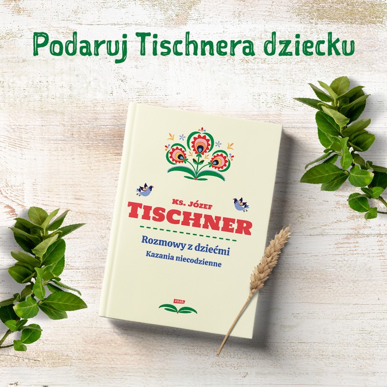 Tischner dla dzieci - okładka książki