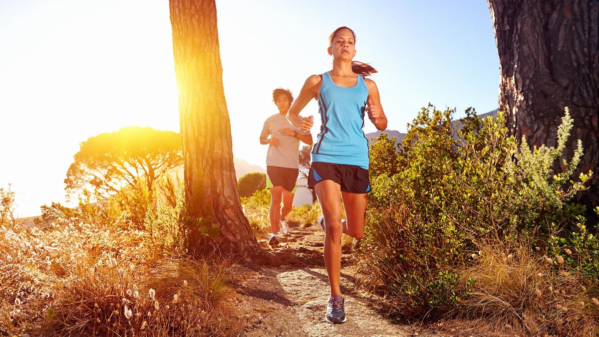 healthy trail running