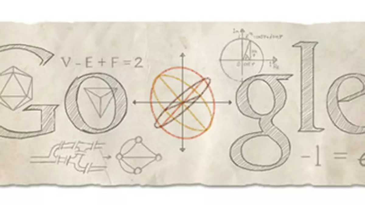 Leonhard Euler - 306. rocznica urodzin szwajcarskiego matematyka w Google