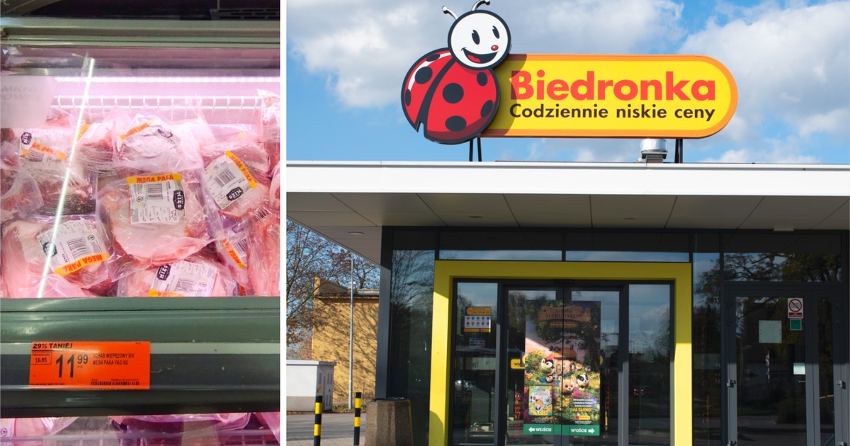 Identyczne mięso z Polski i Niemiec w Biedronce? Sieć odpowiada. "Zgodne z prawem"