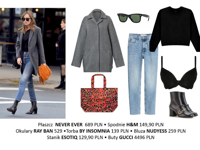 STYLIZACJE Dakoty Johnson