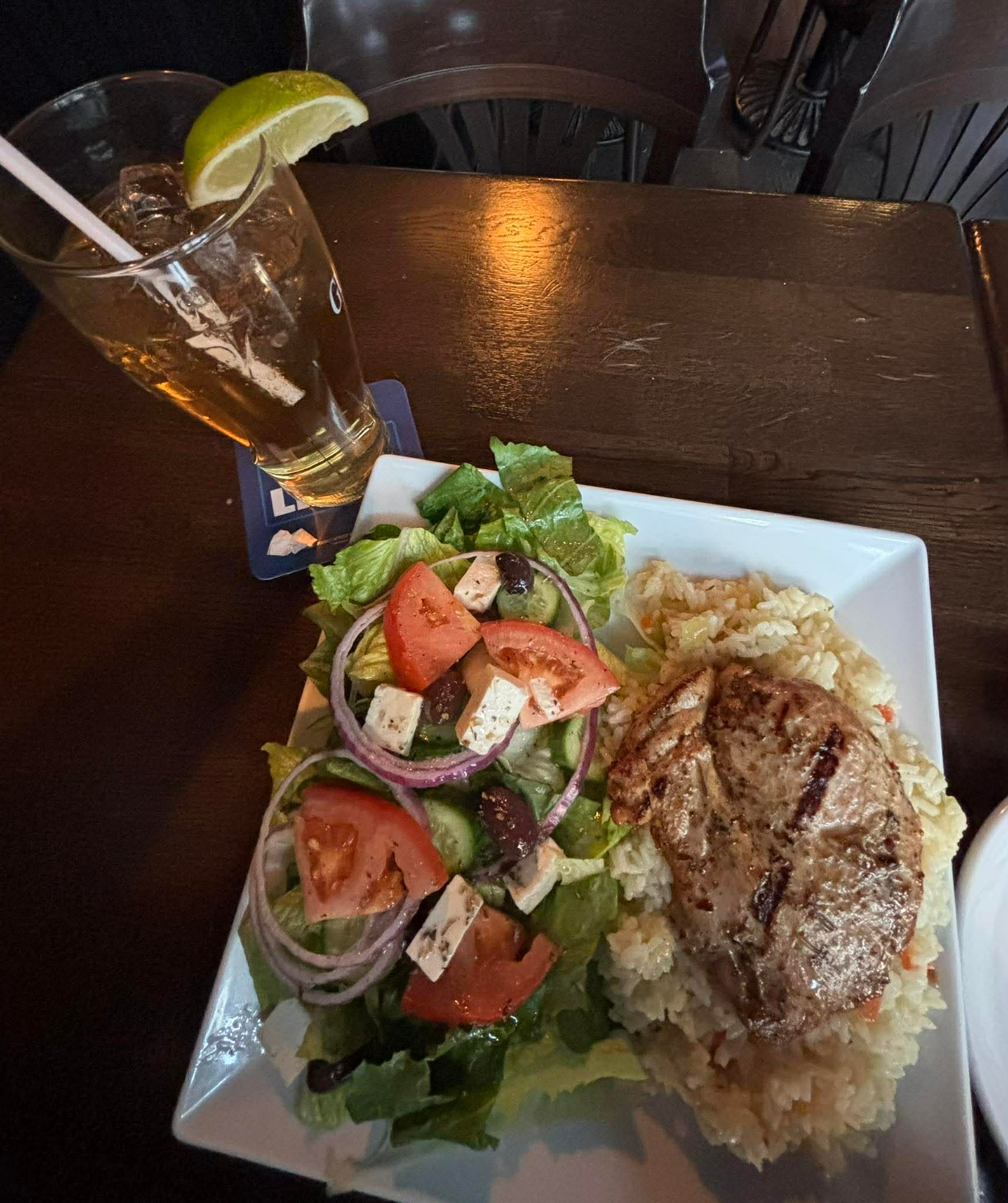 Čitateľka Monika ukázala večeru v Montreale. 