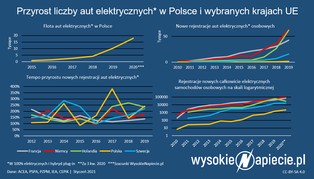 Polska ma tyle aut elektrycznych co USA i Chiny kilka lat temu. Kiedy nasz 1 mln?