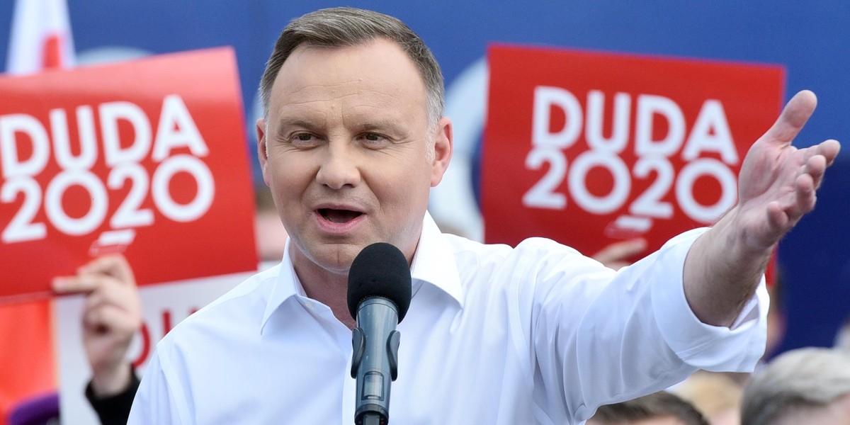 ANDRZEJ DUDA NA SPOTKANIU Z MIESZKANCAMI PLONSKA