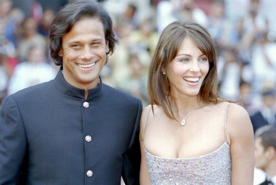 Elizabeth Hurley i Arun Nayar 