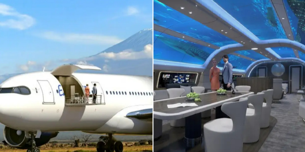 Koncepcja luksusowego samolotu od Lufthansa Technik