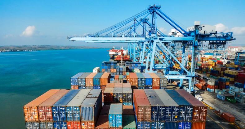 deep-water container port in Bagamoyo