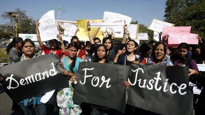 Indie gwałt protest kobiety