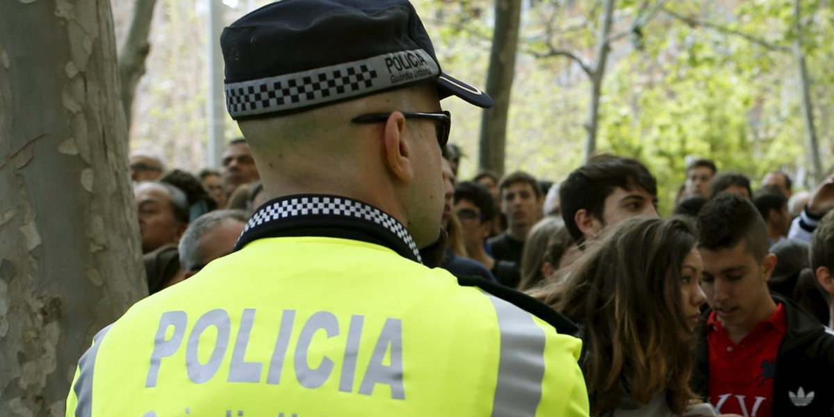 policja hiszpańska