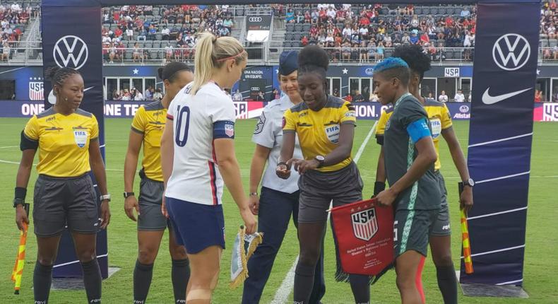 Super Falcons lose 2-1 to USWNT in 2nd friendly 