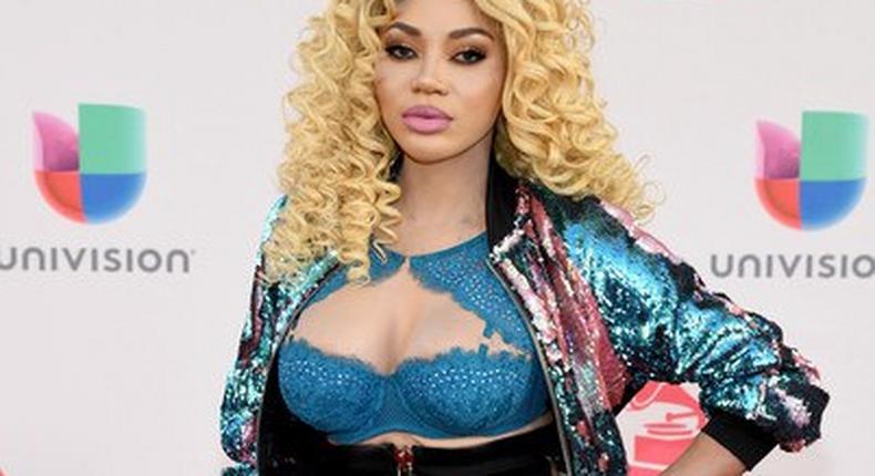 Dencia at the 17th Annual Latin Grammy Awards