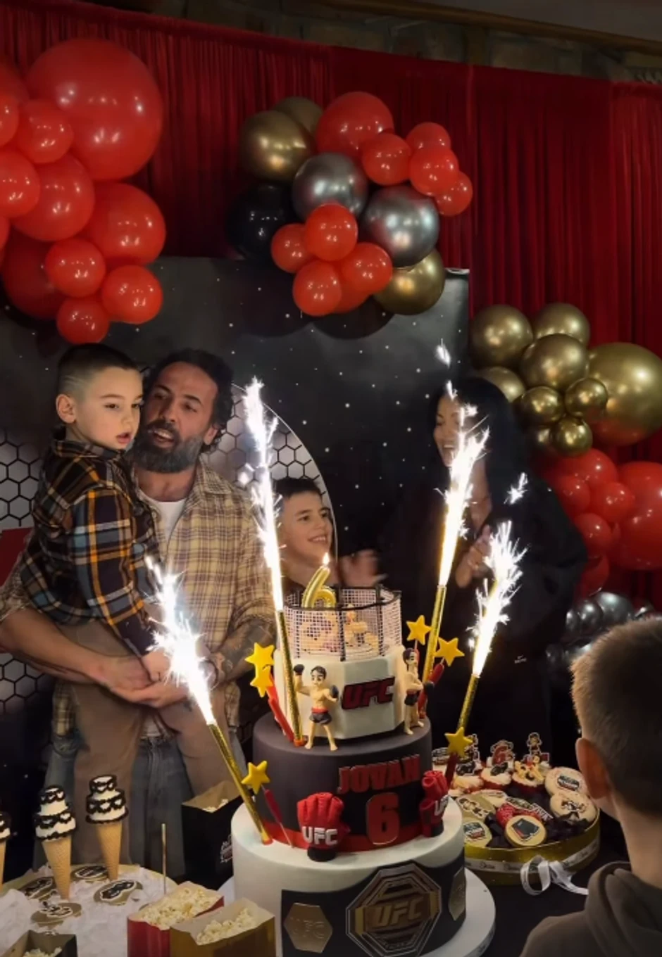 Seka Aleksić proslavila sinu Jovanu 6. rođendan