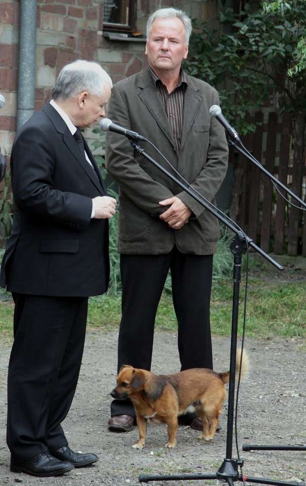 Kaczyński u plantatora papryki