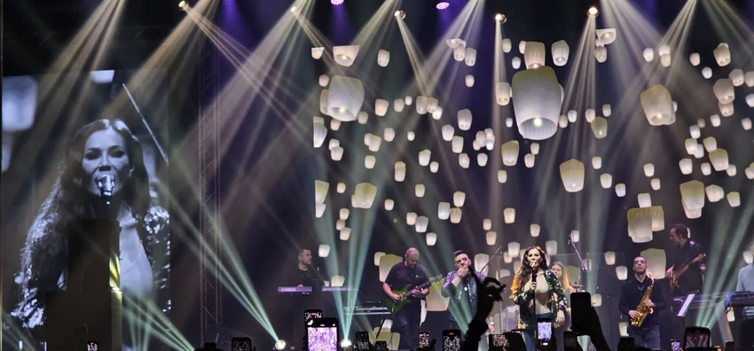 Ceca na koncertu u Požarevcu