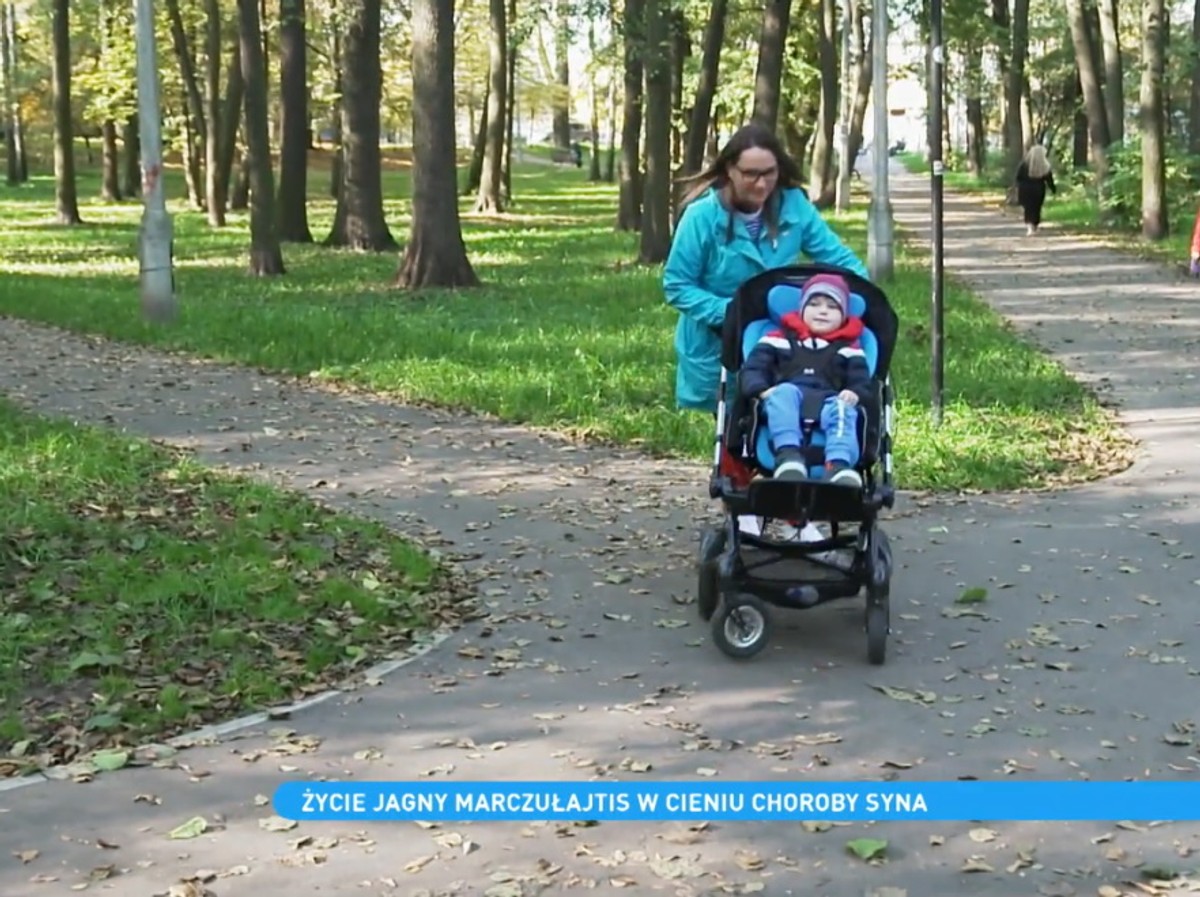 Jagna Marczułajtis z synem Andrzejem