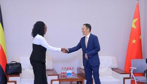 Minister Evelyn Anite travelled to China to investors to come to Uganda