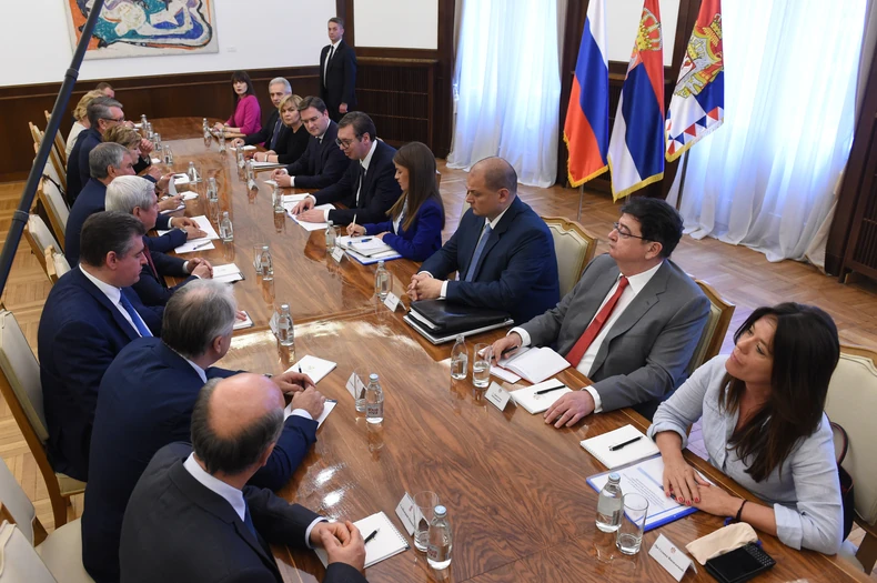 Sastanak Vučića sa predsednikom Dume