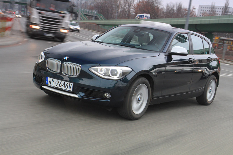 BMW 120d: zwraca uwagę przechodniów