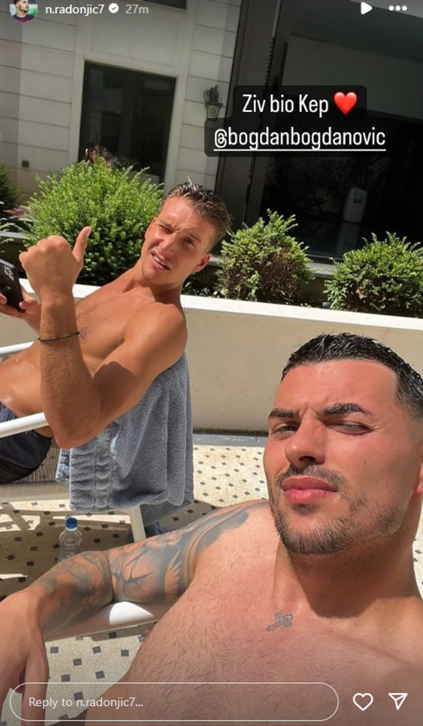 Nemanja Radonjić i Bogdan Bogdanović