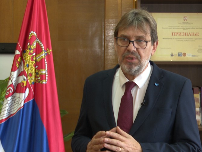 Ministar za ljudska i manjinska prava Tomislav Žigmanov o femicidu i važnoj kampanji Ministarstva za Blic televiziju