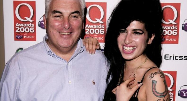 Amy and Mitch Winehouse Getty Images