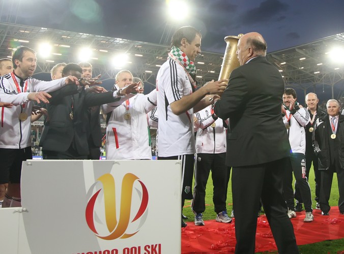 Grzegorz Lato i Puchar Polski dla Legii Warszawa