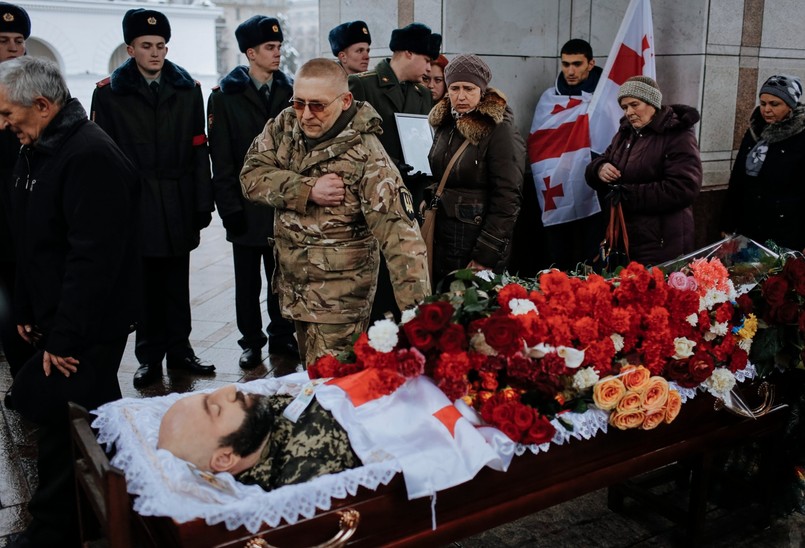 Kapitan gruzińskiej armii Tamaz Suchiaszwili poległ 17 stycznia