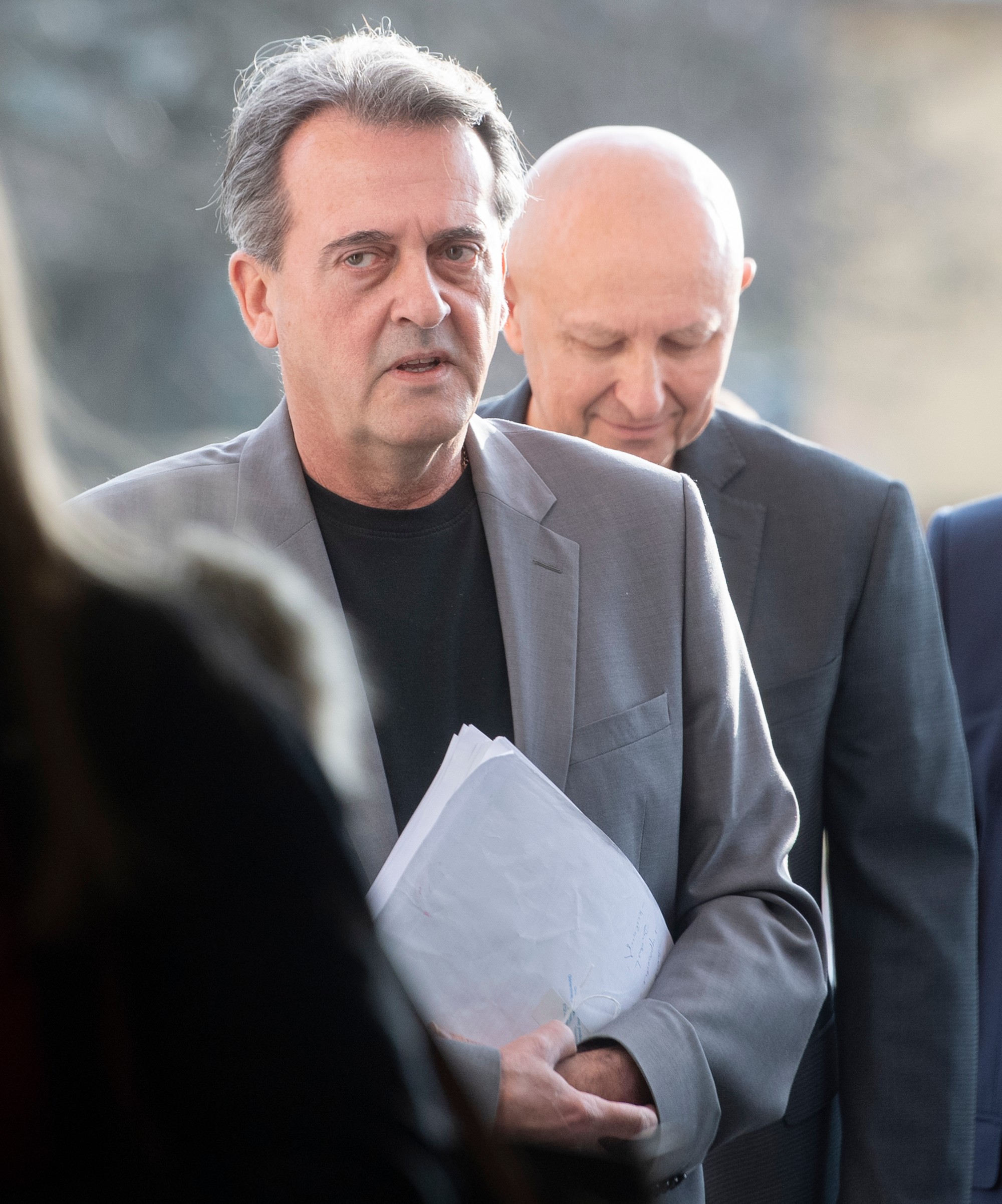Obžalovaní Zoroslav Kollár a vľavo Richard Molnár. 