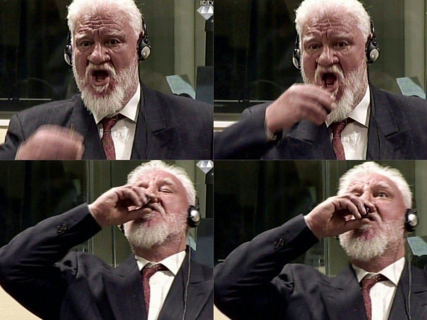 Slobodan Praljak wypił truciznę