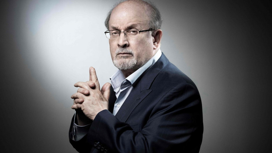 Salman Rushdie, zdjęcie z 2018 r.