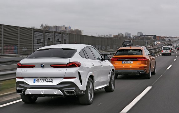 Porównanie: Audi Q8 kontra BMW X6