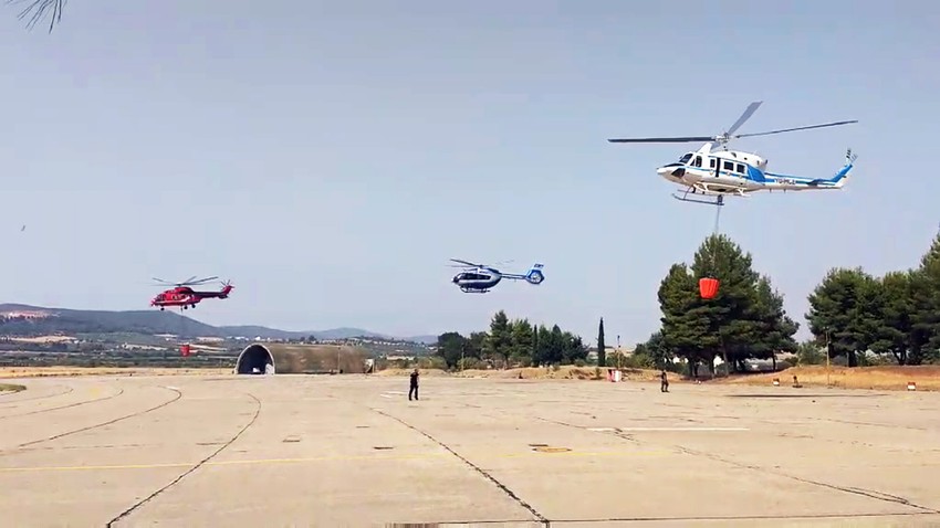 Srbija je u Grčku poslala 3 svoja helikoptera