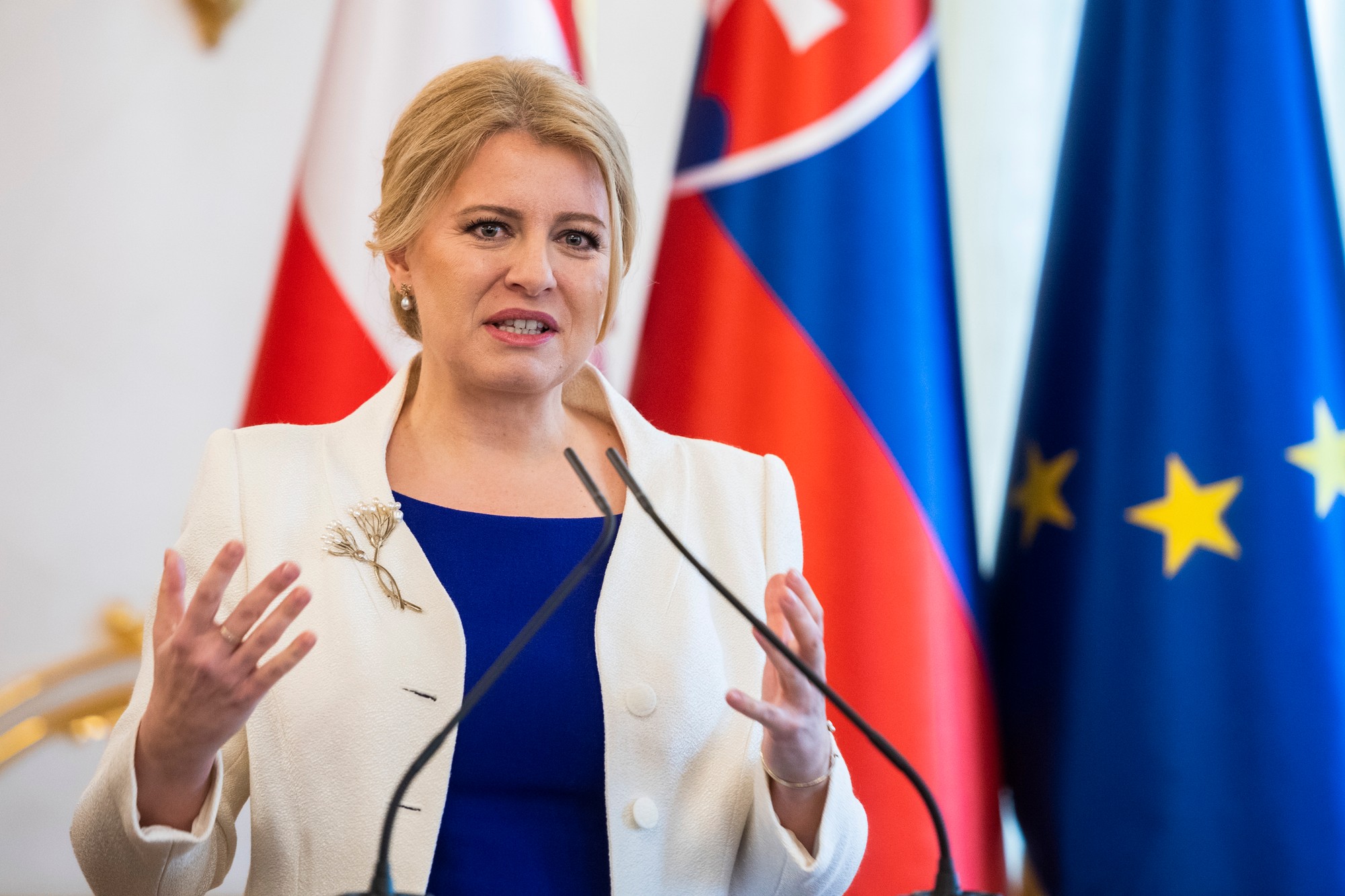 Prezidentka SR Zuzana Čaputová.