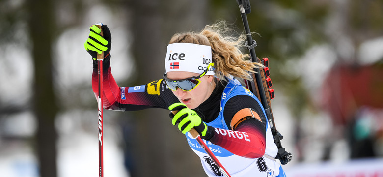 PŚ w biathlonie: triumf Norweżki Roeiseland w ostatnim biegu na dochodzenie