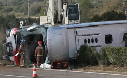 Dramatyczny wypadek autokaru w Hiszpanii. Zginęło 14 studentów z programu Erasmus