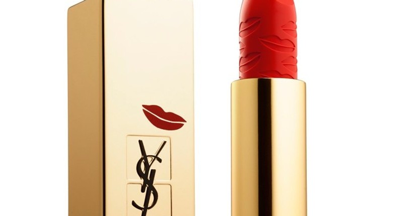 Collector's lipstick from YSL Beauty Holiday 2015 'Beauty, Kiss & Love' campaign