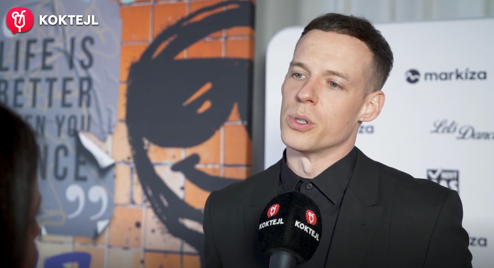 Moderátor Krištof Králik.