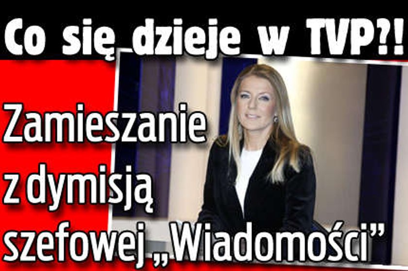 Co się dzieje w TVP?!  Zamieszanie z Wyszyńską