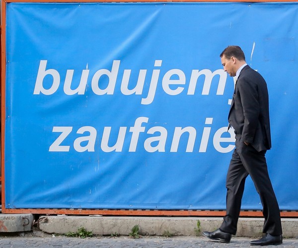 Radosław Sikorski po rezygnacji z funkcji marszałka Sejmu