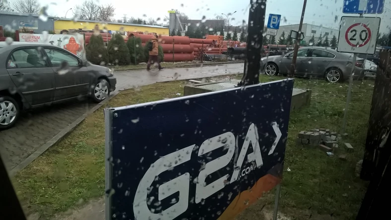 Okolice biura G2A są dość niepozorne