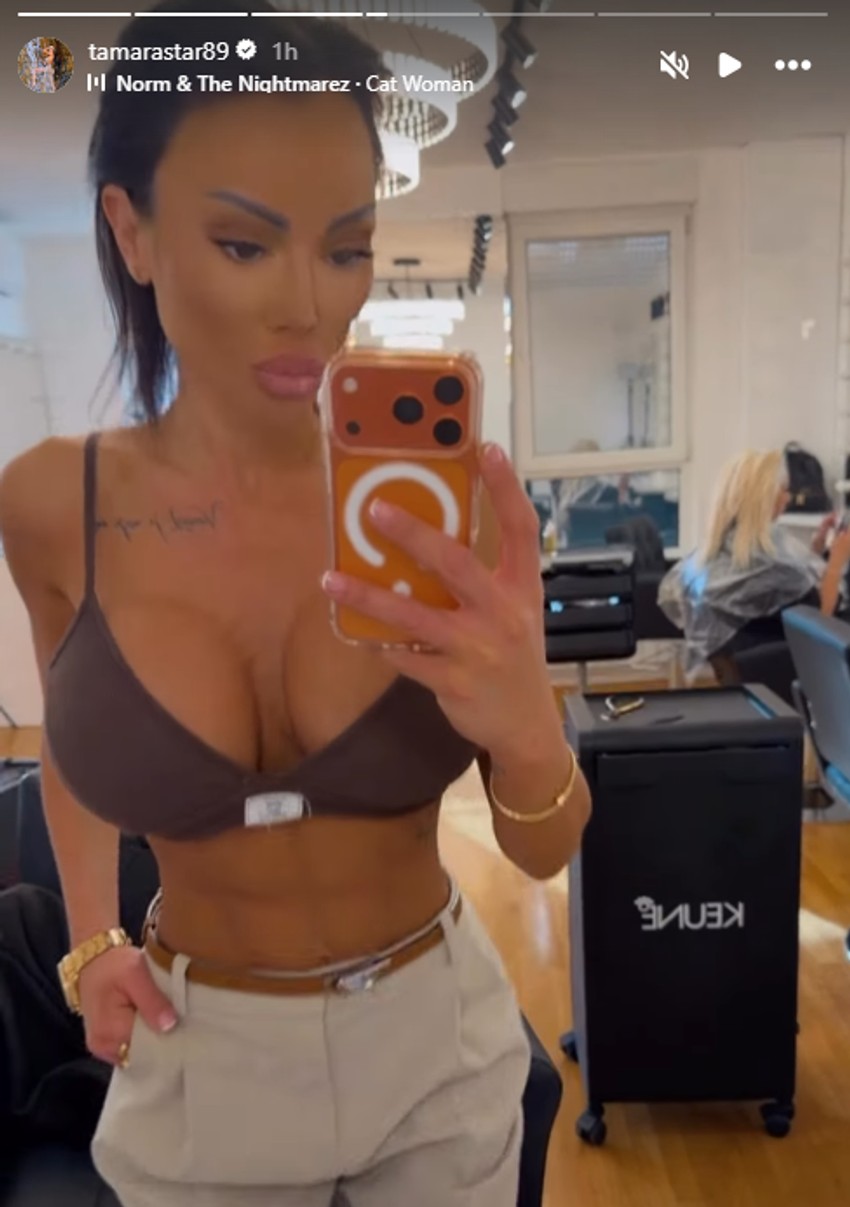 Tamara Đurić sa kratkom kosom