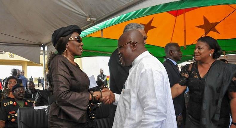 President Akufo-Addo and Nana Konadu