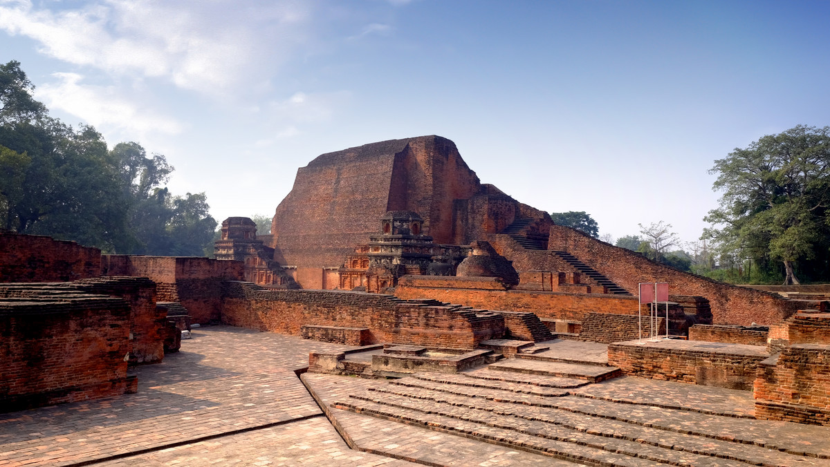 Stanowisko archeologiczne mahavihara Nalanda (Indie) - UNESCO, historia