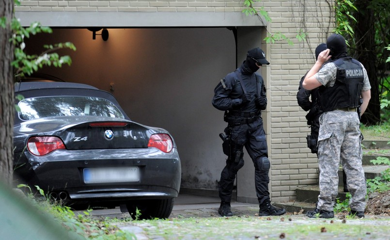 Przeszukanie domu Marka Falenty