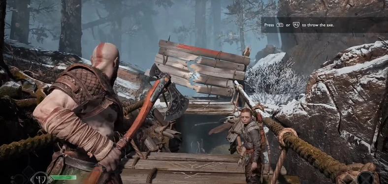 God of War przez większość czasu uczy nas w prosty i dyskretny sposób