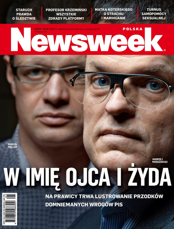 Okładka najnowszego "Newsweeka"